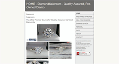 Desktop Screenshot of diamondsaleroom.com